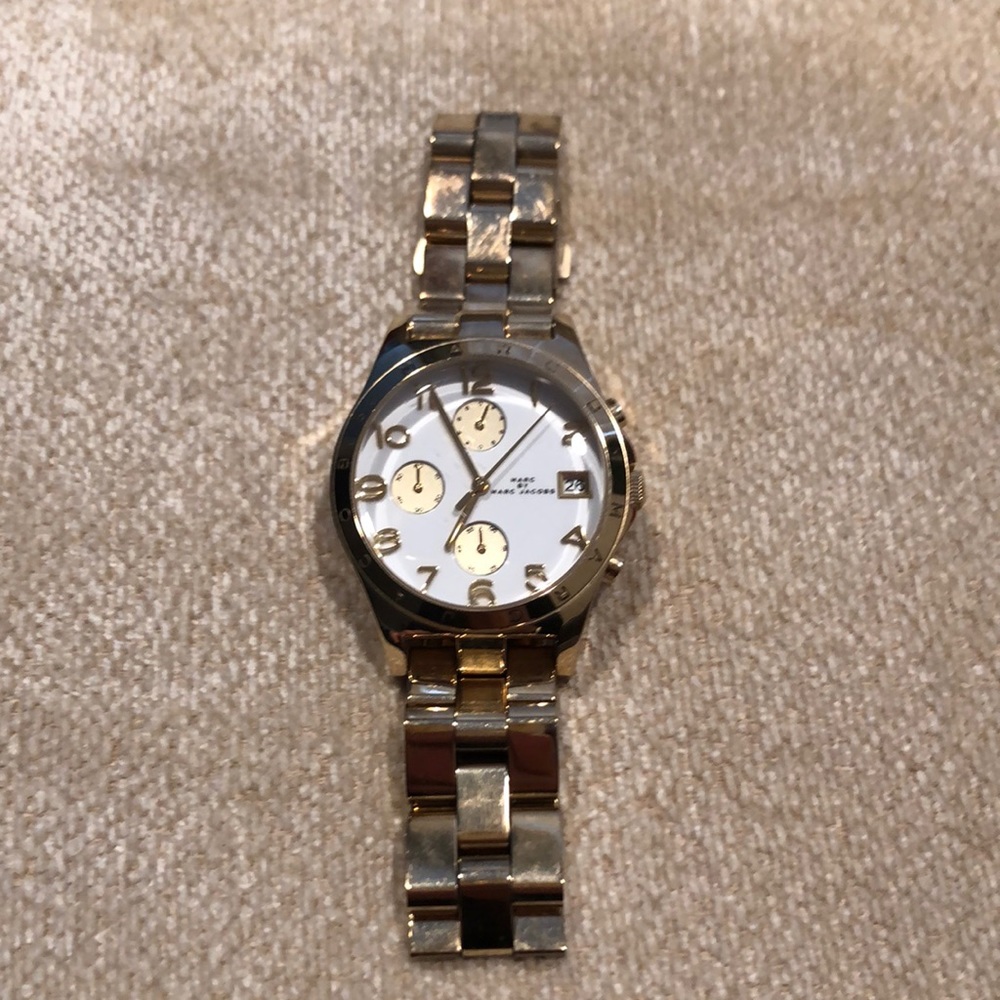 Gold Marc Jacobs Watch